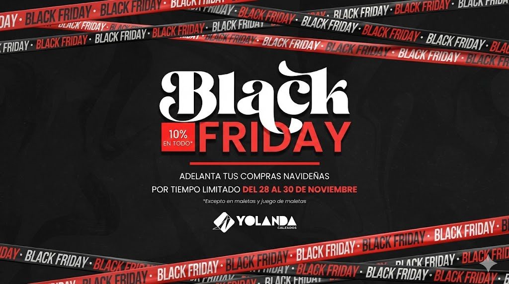 Black Friday en Yolanda Calzados: 10% de descuento en toda la web del 28 al 30 de Noviembre